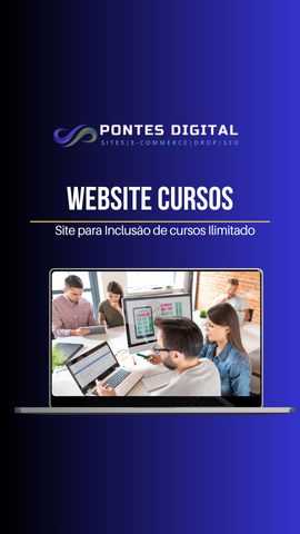 Site para Cursos - Pontes Digital